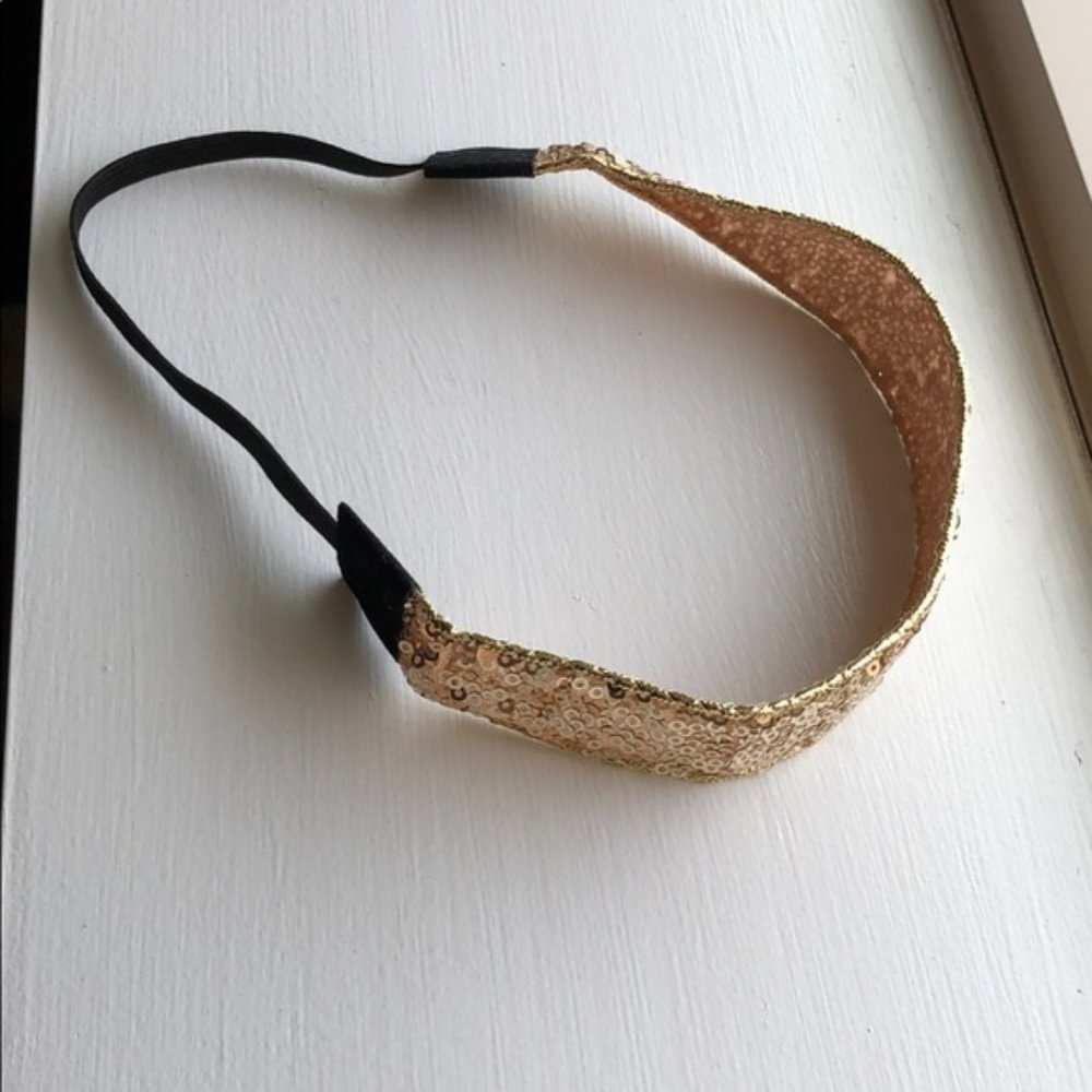 Gold Sequined Handband